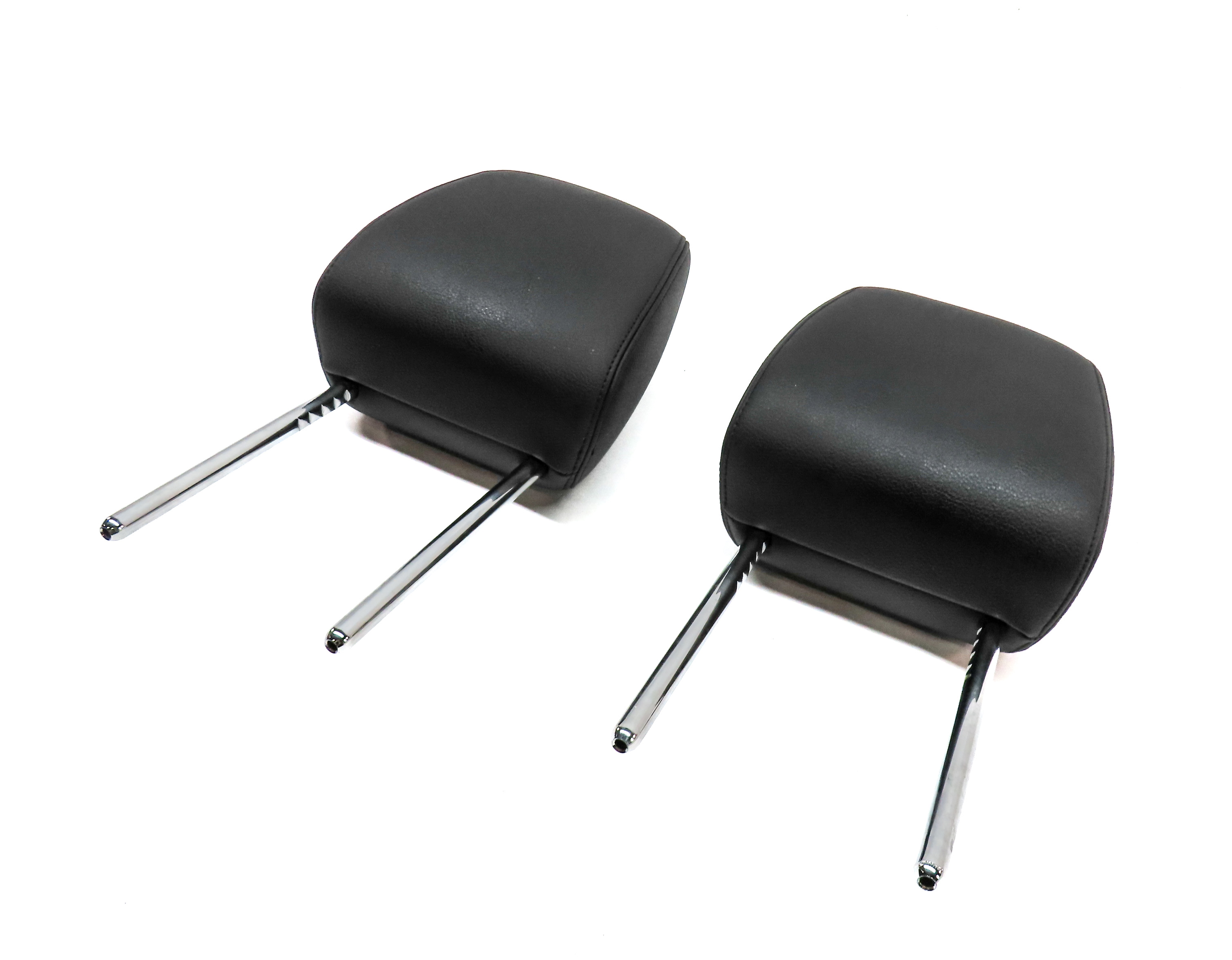 2016-2019 BMW X1 F48 FRONT LEFT DRIVER & RIGHT PASSENGER HEADREST SET/2 (Black) — exact item pictured